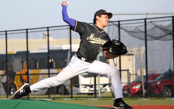 ASIJ junior right-hander Billy Freund tossed his second complete-game no-hitter of the season in an 8-0 win over host Kinnick in Wednesday's Kanto Plain tournament finals. He has been involved in three no-nos this season including a combined no-hitter with Joe Sexton against St. Mary's.