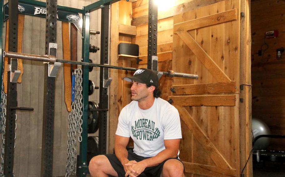 Former Marine Gabe Rangel has played an instrumental role in training Eagles players such as right tackle Lane Johnson and quarterback Jalen Hurts.