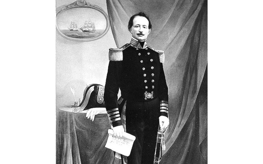 Commodore Uriah Phillips Levy as seen in an 1862 image.