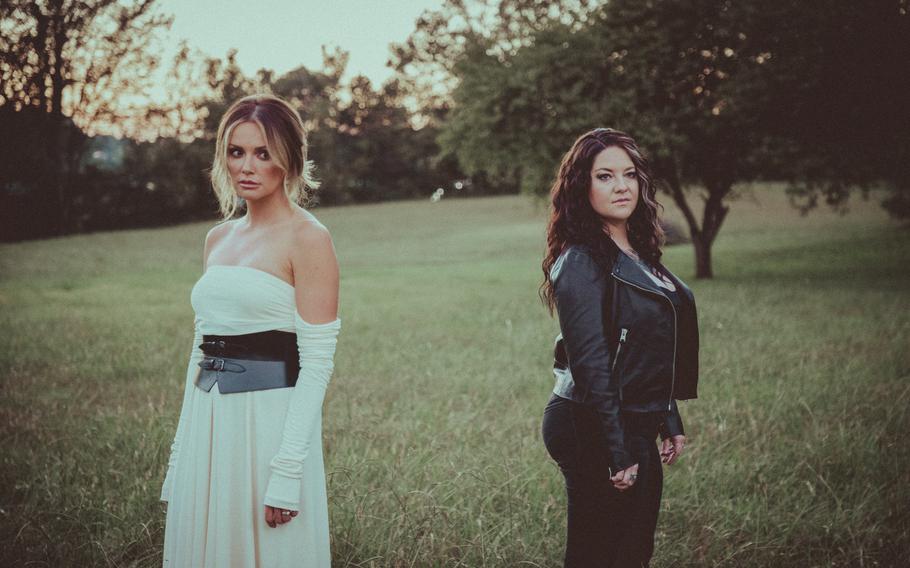 A screenshot from Carly Pearce and Ashley McBryde’s video,  “Never Wanted to Be That Girl,” also written with Nashville powerhouse Shane McAnally. It’s nominated for collaborative video of the year at the CMT Music Awards on April 11.