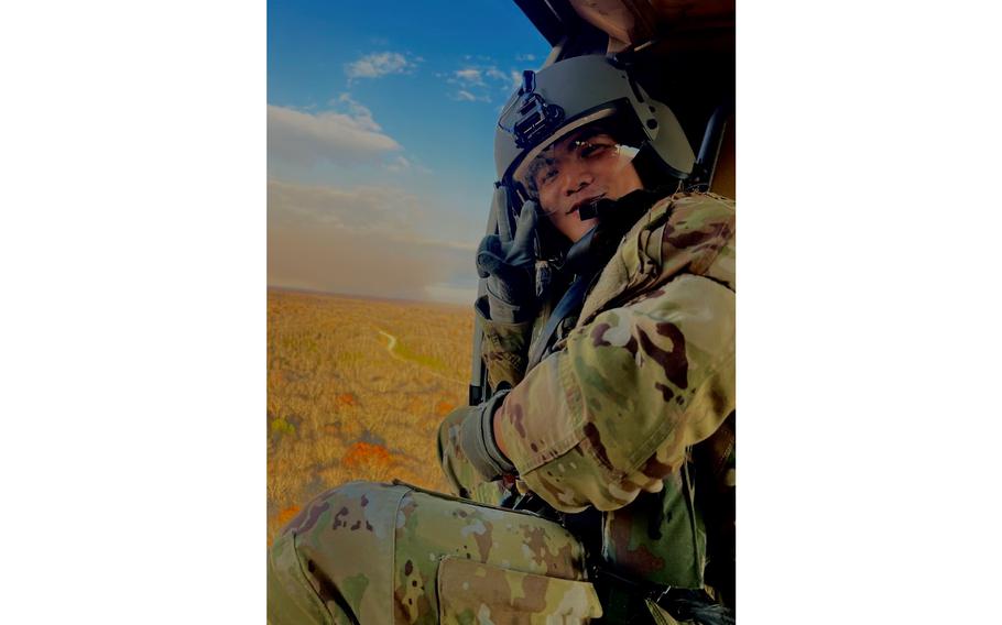 U.S. Army Sgt. Isaac John Gayo was one of the nine soldiers killed in aduring a night training exercise over Trigg County, Ky., March 29, 2023. Gayo’s remains are expected to arrive at the Los Angeles International Airport, Monday, April 17, for burial at Forest Lawn Hollywood Hills.
