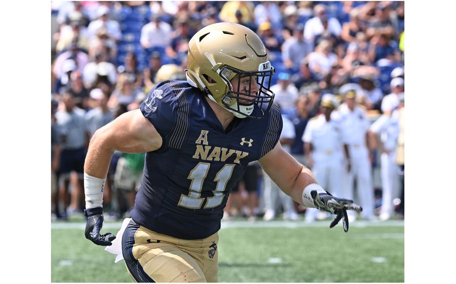 During Eavan Gibbons’ time at Navy, he has worked closely with Brian Newberry, who previously served as defensive coordinator and safeties coach. The senior said he has “the utmost confidence” in his new head coach to lead the Midshipmen during the 2023 season.