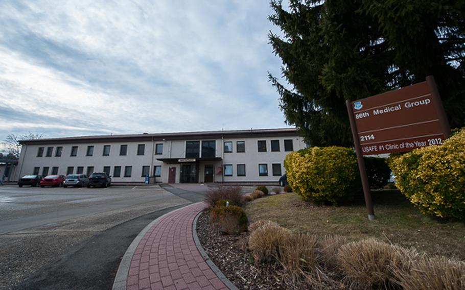 A photo of the Ramstein Air Base medical clinic.