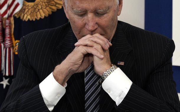 U.S. President Joe Biden, shown here participating virtually in the annual U.S.-ASEAN Summit in October 2021, plans to give a warning about COVID-19 to Americans during a speech on Tuesday. (Yuri Gripas/Abaca Press/TNS)