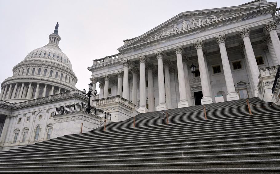 The U.S Capitol is seen on Monday, June 16, 2025, in Washington. 
