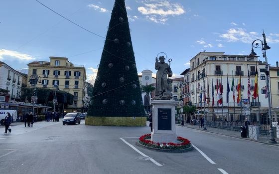 Piazza Tasso in Sorrento is a gathering place for locals and tourists alike. 