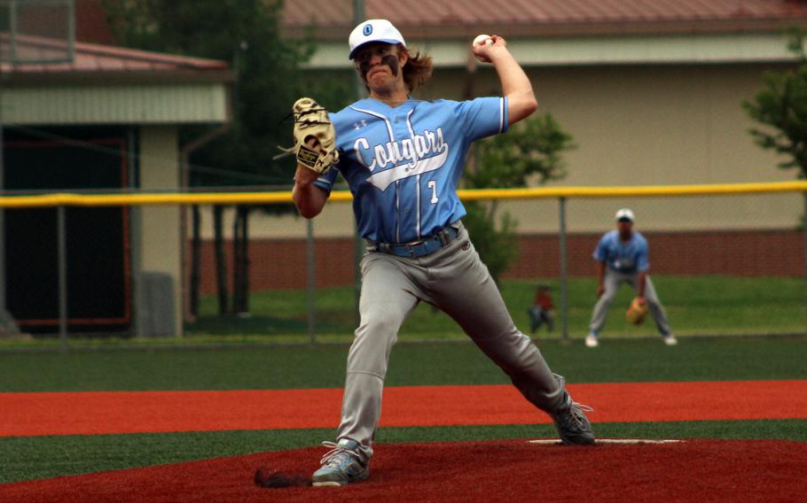 The lone DODEA opposition this season for left-hander Tim Davidson and Osan was Division I foe Humphreys.