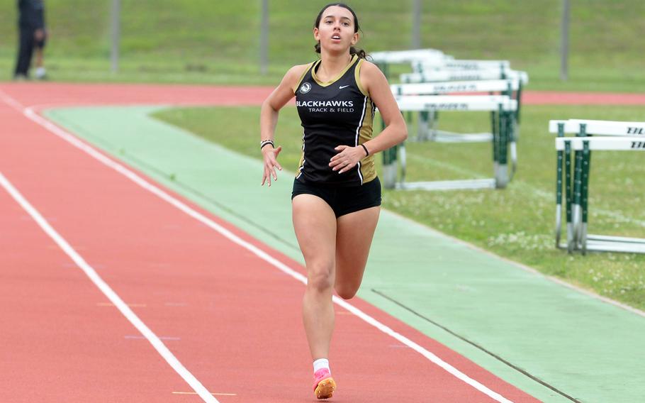 Cassandra Jarzabek has a big lead.