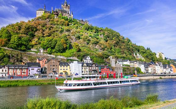 SHAPE Trips and Tours plans a visit to Rhine River castles on May 5. Pictured: The medieval town of Cochem, Germany.