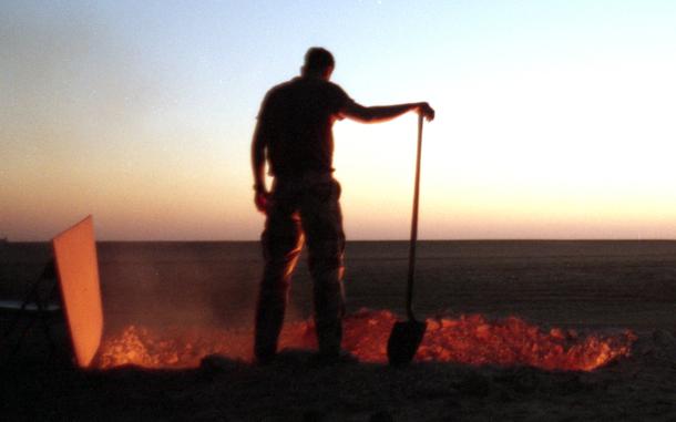Somewhere in the Saudi Arabian desert, 1991:  An American servicemember in the Saudi Arabian desert in 1991 tends a burning trash pit.

Millions of veterans exposed to hazardous substances during military service — from burn pits and sulfur fires to asbestos and firefighting foams — became eligible March 5, 2024 for free or low-cost care at Department of Veterans Affairs health facilities. Enrollment in VA health care is open to qualifying veterans from the Vietnam War, Gulf War, conflicts in Iraq and Afghanistan, the global war on terrorism, or any other combat zone after 9/11.

Follow Stars and Stripes' continues coverage of VA benefit expansion at https://www.stripes.com/

META TAGS: Gulf War; burn pit; illness; veteran health care; Veterans Administration; VA; compensation