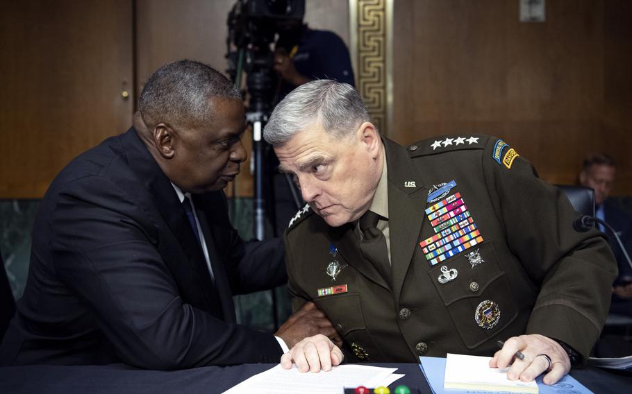 Retired General Mark A. Milley > U.S. Department of Defense > Biography
