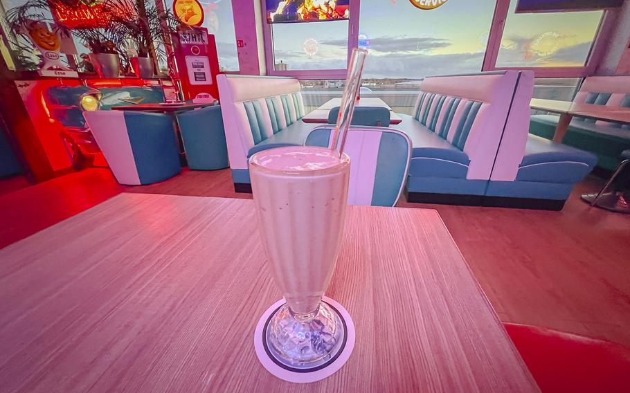 The Nutella milkshake at Freeway Restaurant stands out with its German take on an American favorite.