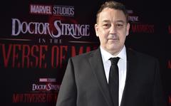 Director Sam Raimi arrives at the Los Angeles premiere of "Doctor Strange in the Multiverse of Madness," on Monday, May 2, 2022 at El Capitan Theatre. 