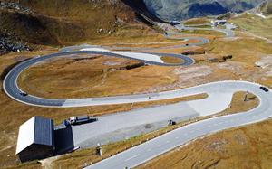 The winding, 30-mile Grossglockner road in Austria has 36 sharp turns and many gorgeous views.