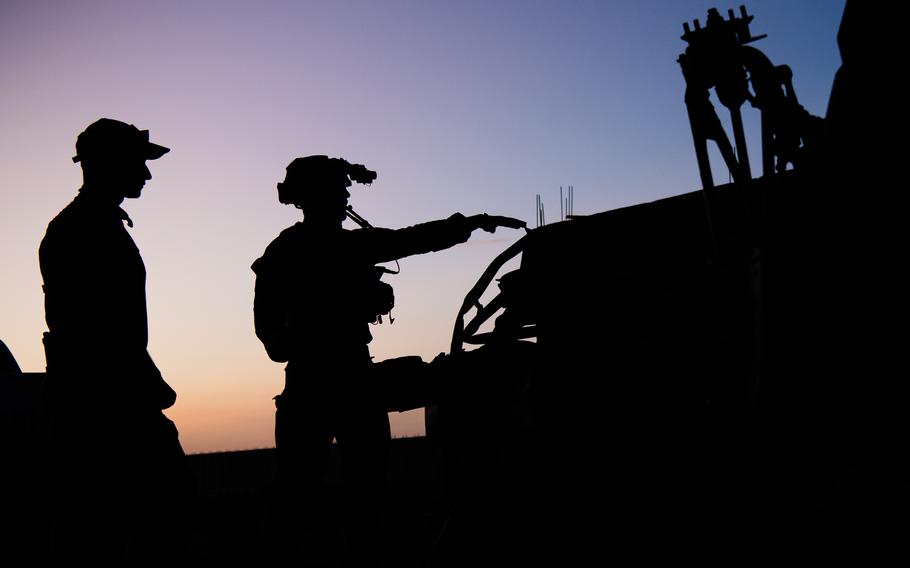 A joint training event included personnel from U.S. Special Operations and a personnel recovery team on location at Air Base 201, Agadez, Niger, Nov. 1, 2023. American forces are not yet being kicked out of Niger, a top Pentagon policymaker told House lawmakers Thursday, March 21, 2024, just days after the country’s military junta announced it was severing ties with the U.S. military.