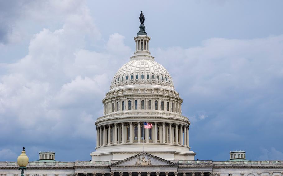 U.S. Capitol dome.