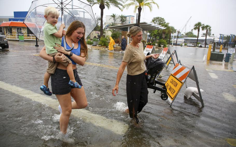 Hurricane Debby makes landfall in northern Florida as Category 1 storm | Stars and Stripes