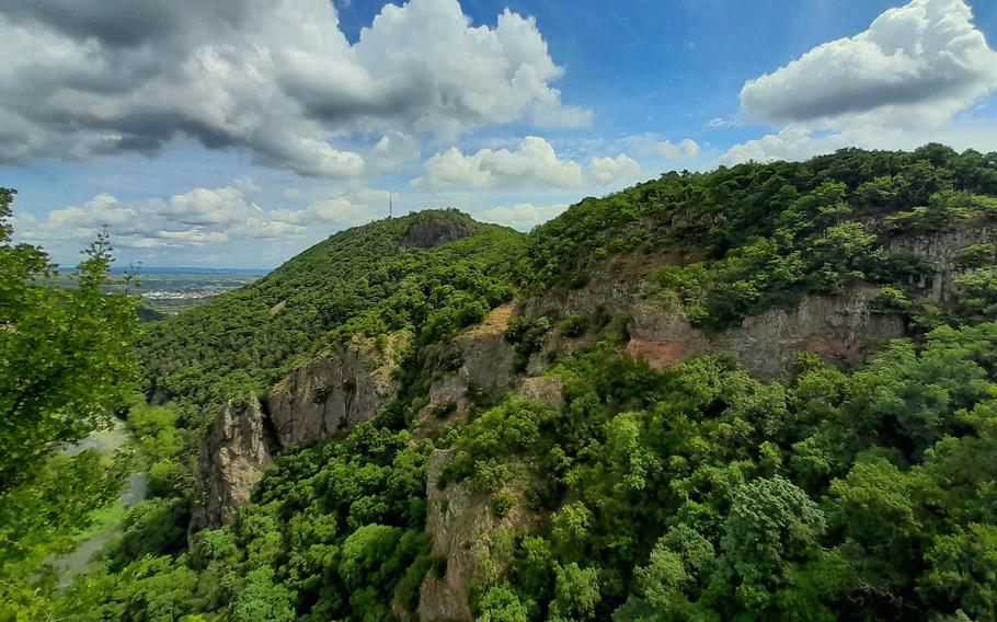 The trail offers a fine perspective of the Rotenfels, said to be the highest cliff face north of the Alps.