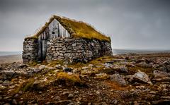 Travelers might encounter this abandoned house in the Westfjords region of Iceland as part of a Get Lost trip. 