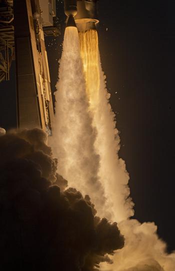 The Boeing CST-100 Starliner spacecraft launched on a United Launch Alliance's Atlas V rocket from Cape Canaveral last year on a crewless mission to the International Space Station. This year, Boeing hopes to launch the spacecraft with a crew on board.