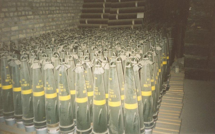 An arsenal of chemical weapons.