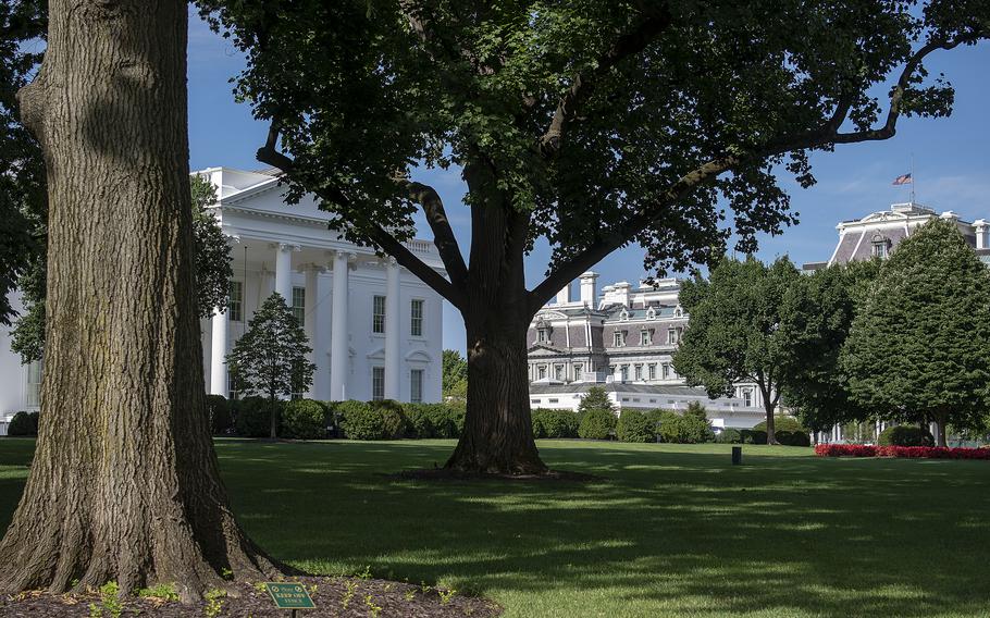 The White House is seen in Washington, D.C., on July 6, 2022.
