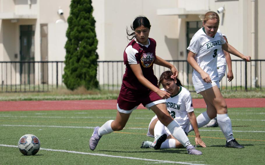 Perry's Leilani Zuniga has 32 goals this season, second on the Samurai.