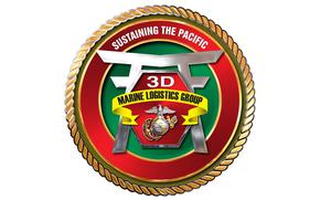 The seal for the 3rd Marine Logistics Group.