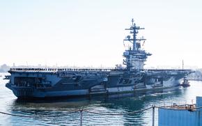 241220-N-EQ851-1023 SAN DIEGO (Dec. 20, 2024) Sailors man the rails aboard the Nimitz-class aircraft carrier USS Abraham Lincoln (CVN 72) as the ship arrives in San Diego. Abraham Lincoln, flagship of Carrier Strike Group (CSG) 3, returns to Naval Air Station North Island following deployment to the U.S. 3rd Fleet, U.S. 7th Fleet and U.S. 5th Fleet areas of operation. An integral part of U.S. Pacific Fleet, 3rd Fleet operates naval forces in the Indo-Pacific and provides the realistic and relevant training necessary to execute the U.S. Navy’s role across the full spectrum of military operations – from combat operations to humanitarian assistance and disaster relief U.S. 3rd Fleet works together with our allies and partners to advance freedom of navigation, the rule of law, and other principles that underpin security for Indo-Pacific region.  (U.S. Navy photo by Mass Communication Specialist 2nd Class Adina Phebus)