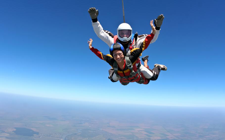 Kaiserslautern Outdoor Recreation offers a skydiving outing July 25.