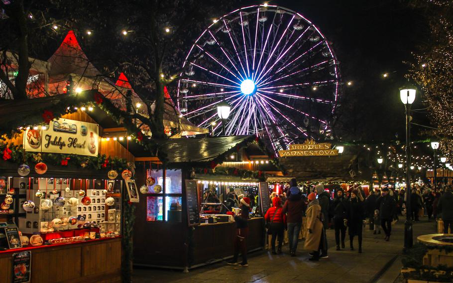 RTT Travel Ramstein plans tours to Norway’s Christmas markets on Dec. 1-3 and Dec. 15-17. Pictured: The Oslo Vinterland park’s Christmas market.