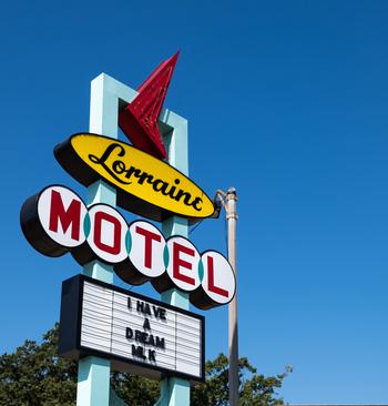The National Civil Rights Museum is housed within the Lorraine Motel, where Martin Luther King Jr. was assassinated. 