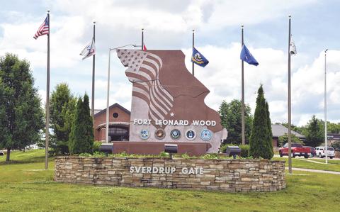 Fort Leonard Wood Sverdrup Gate.