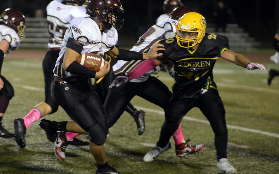 Nickolas Elizondo led the Samurai with 56 rushing yards on eight carries.