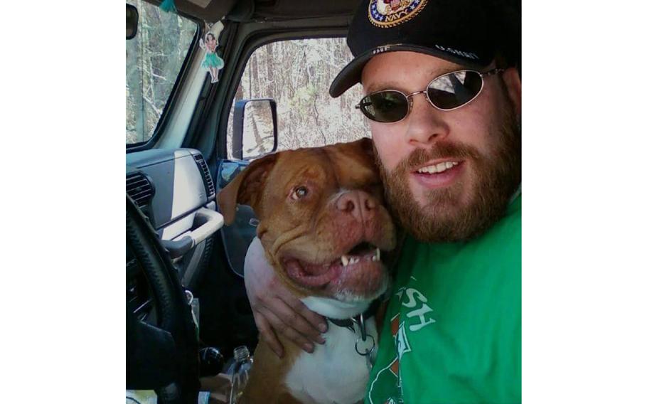 Disabled Navy veteran Richard Osthoff has accused Rep. George Santos, R-N.Y., of stealing $3,000 in 2016. The money was raised through a GoFundMe for Osthoff’s dying service dog. Osthoff’s dog — a pit bull mix named Sapphire — died Jan. 15, 2017. 
