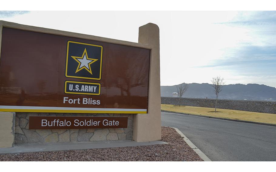 Sgt. Carmen J. Ironhawk, who is assigned to Fort Bliss, Texas, is accused of shooting and killing another Army sergeant assigned to Fort Bliss on Dec. 22, 2019, at or near the base, according to the charge sheet. Army officials declined to identify the victim.