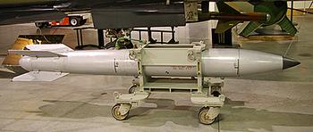 The B61 bomb is designed to be carried by aircraft at supersonic flight speeds and has been the primary nuclear weapon in the U.S. stockpile since the end of the Cold War. The U.S. is reportedly planning to move nuclear weapons to RAF Lakenheath, England, according to The Telegraph newspaper.