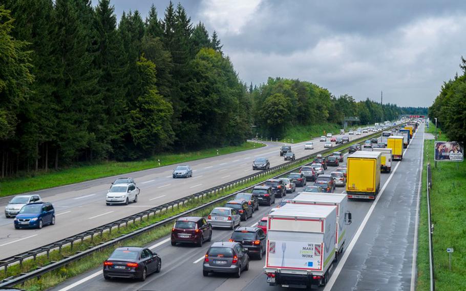 The Easter holiday is expected to increase traffic on popular thoroughfares, like highway A6 in Kaiserslautern, next week, according to the ADAC.
