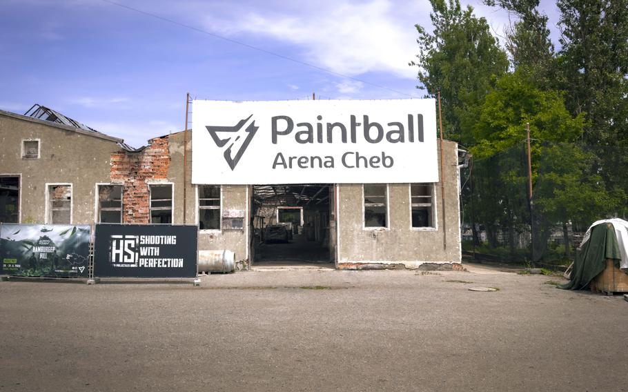 A building where paintball is played.