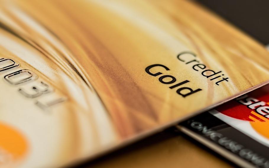 Photo of credit cards
