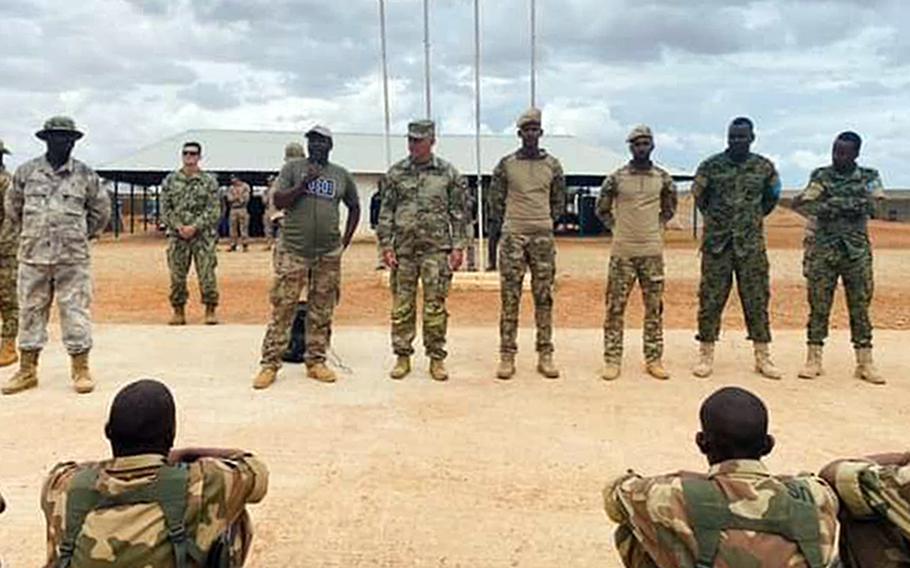 U.S. Africa Command’s Gen. Stephen Townsend last week visited a Somali military base 60 miles outside of Mogadishu in Baledogle, a site where U.S. forces came under attack in 2019. Townsend met with an elite Somali infantry unit. 