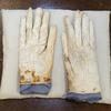 A pair of blood-stained gloves that Abraham Lincoln had when he was assassinated.