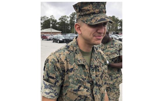 Marine veteran Gabriel Jesus Torres.