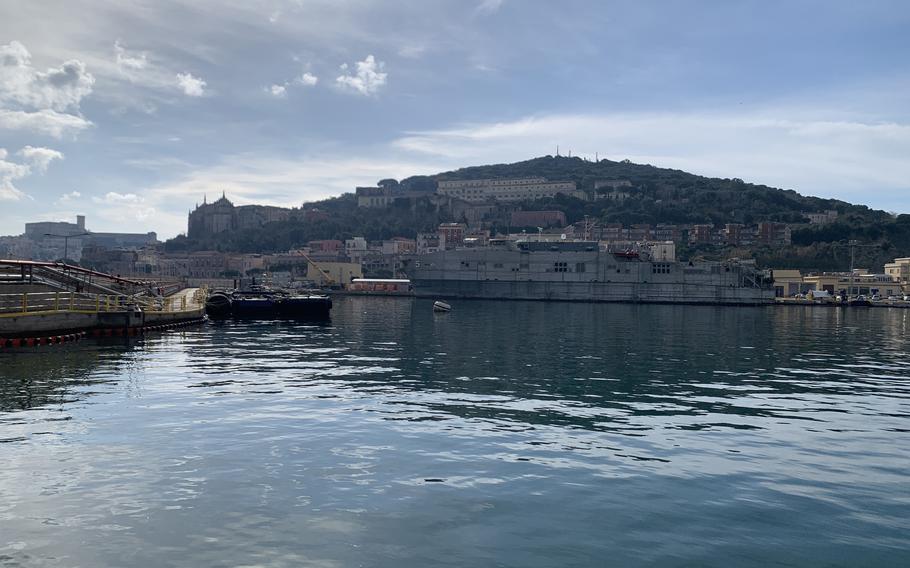 Naval Support Activity Naples Detachment Gaeta, Italy, serves as the homeport for U.S. 6th Fleet flagship USS Mount Whitney, which recently underwent $20.5 million in repairs and maintenance.