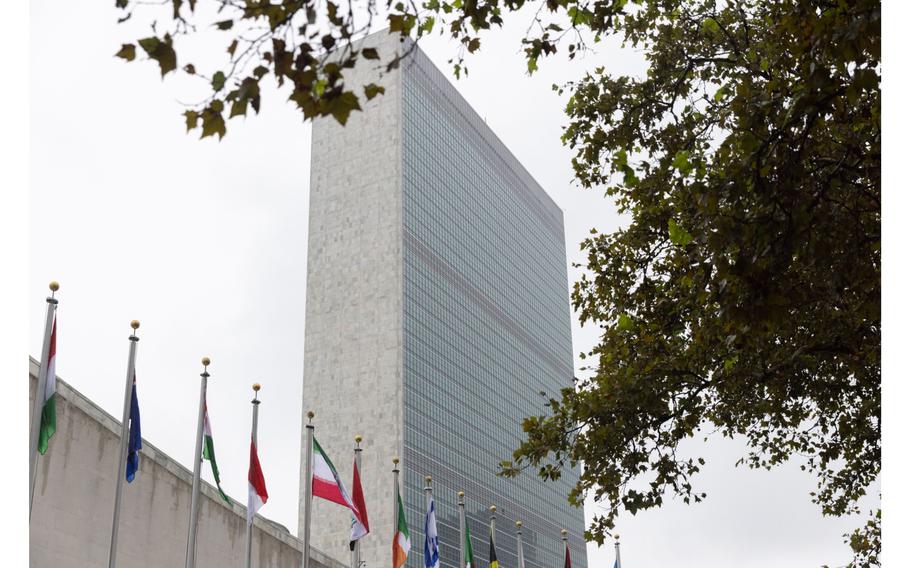 The United Nations headquarters in New York, U.S., on Sept. 18, 2023. World leaders have begun to gather for the annual meeting of the United Nations General Assembly with speeches beginning on Tuesday during the general debate.