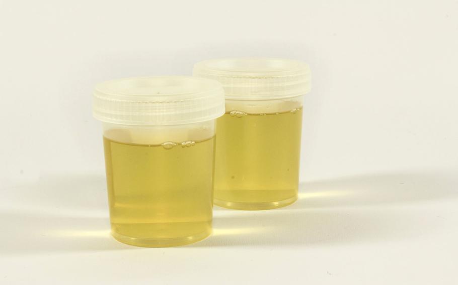 A Navy order dated May 21, 2021, cancels one from March 2020 that allowed commanders to gather urine samples less frequently and from smaller groups because of coronavirus concerns.