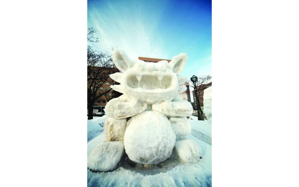 Sapporo, Japan, Feb. 12, 2011: Hundreds of interesting snow and ice sculptures like this one dott the streets of downtown Sapporo, Japan, during the city’s annual snow festival.

Wondering if there are any winter festival's in your neck of the wood? Check out Stars and Stripes' community page listings! https://ww2.stripes.com/communities

Looking for some winter fun in Japan? Check out our list of 12 best desinations to enjoy winter in Japan, including the Sapporo Snow festival. https://japan.stripes.com/travel/12-best-destinations-enjoy-winter-japan

META TAGS: Travel; winter; festival; entertainment; 