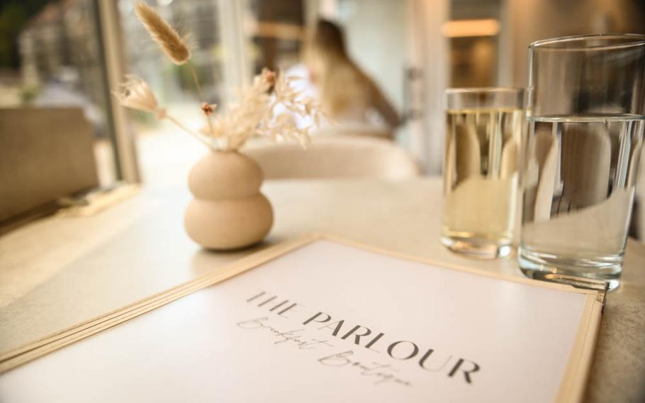 The Parlour breakfast boutique in Landstuhl, Germany, opened its doors earlier this spring, offering a menu that has quickly garnered praise from guests, including the military community.