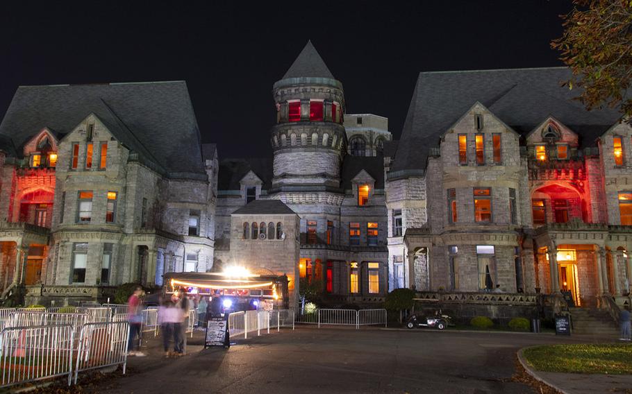 The Ohio State Reformatory in Mansfield is transformed into Blood Prison during October. 