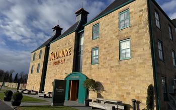 Exterior of Tullamore Distillery